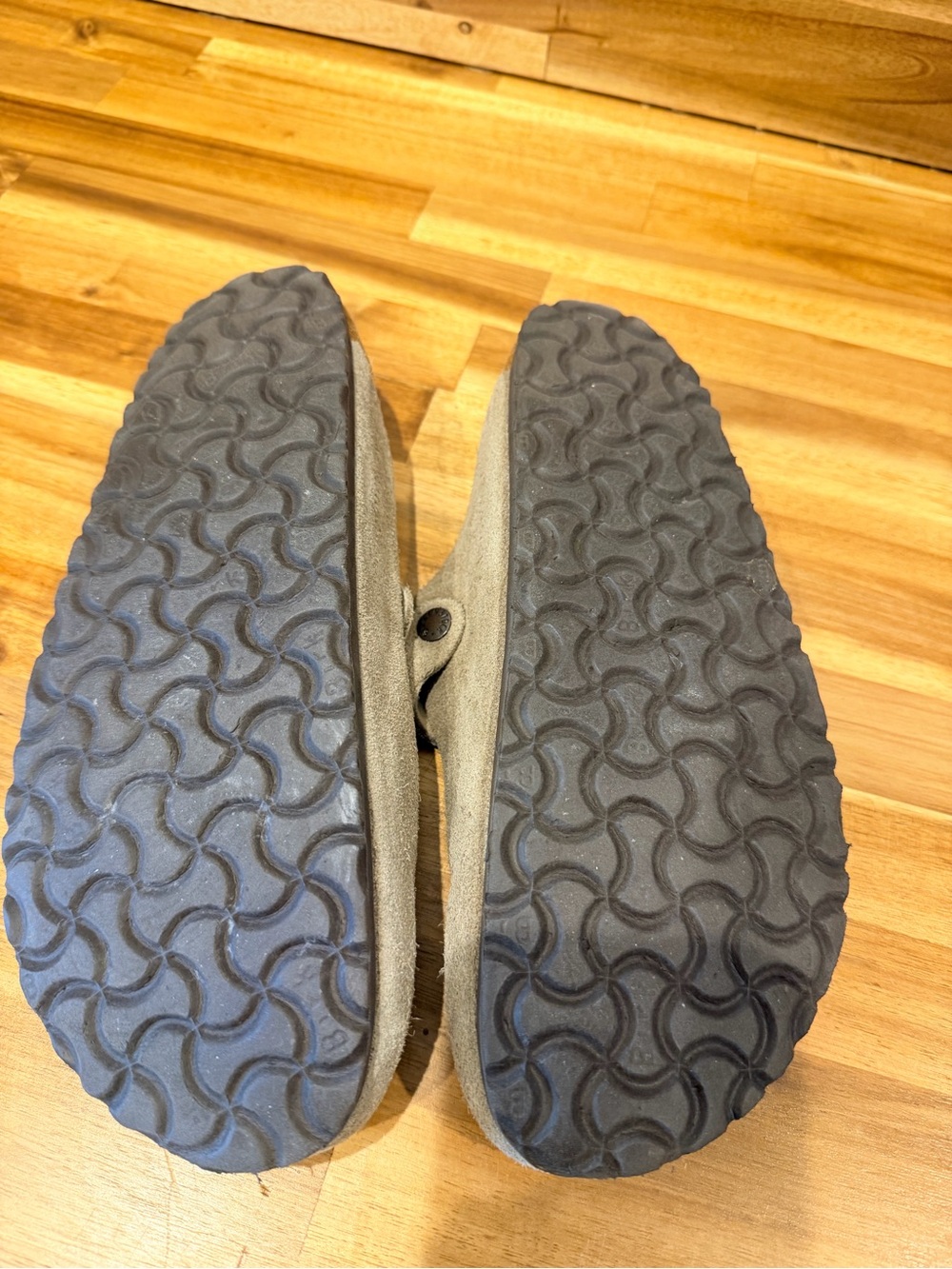 Birkenstock Boston Taupe Suede with Soft Sole size 40 - Picture 6 of 6
